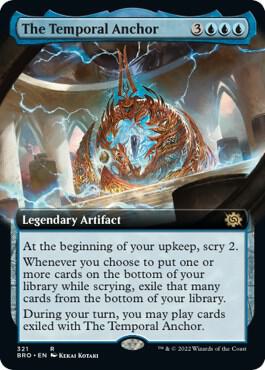 The Temporal Anchor Extended Art 321/287 (The Brothers' War)  | Good Games Morley