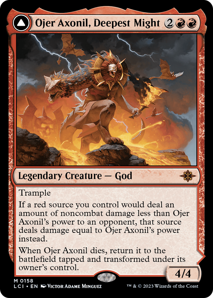 Ojer Axonil, Deepest Might // Temple of Power [The Lost Caverns of Ixalan] | Good Games Morley