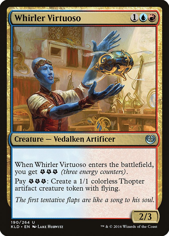 Whirler Virtuoso [Kaladesh] | Good Games Morley