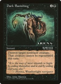 Dark Banishing (Oversized) [Oversize Cards] | Good Games Morley