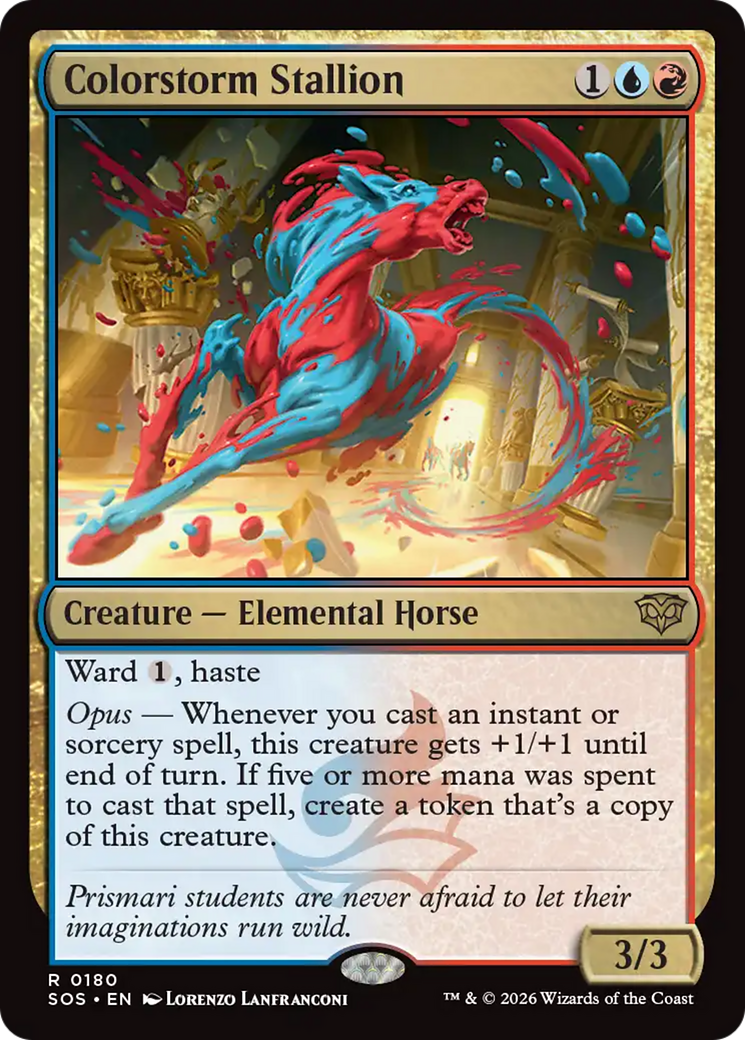 Colorstorm Stallion [Secrets of Strixhaven] | Good Games Morley