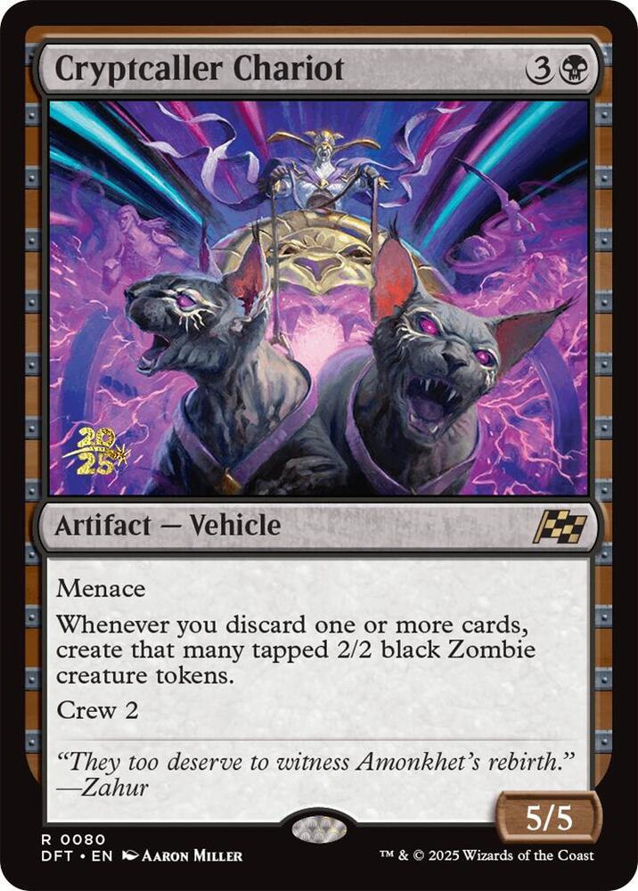 Cryptcaller Chariot 80s/160 (Prerelease Cards)  - Foil | Good Games Morley