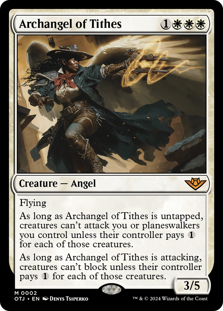 Archangel of Tithes [Outlaws of Thunder Junction] | Good Games Morley