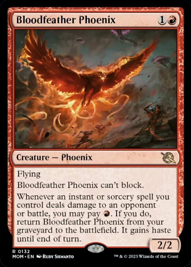 Bloodfeather Phoenix [March of the Machine] | Good Games Morley