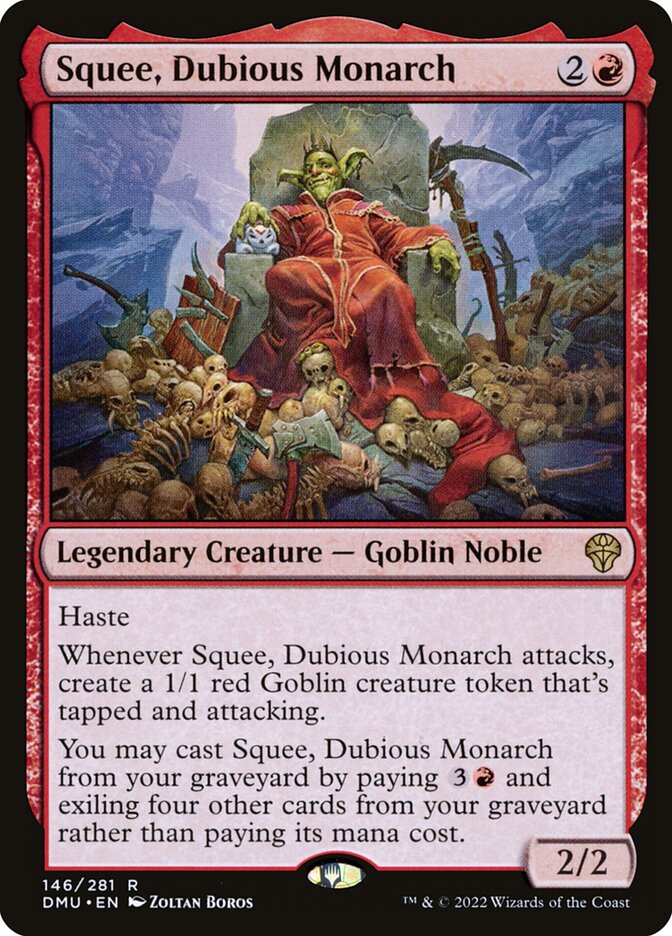 Squee, Dubious Monarch 146/281 (Dominaria United)  | Good Games Morley