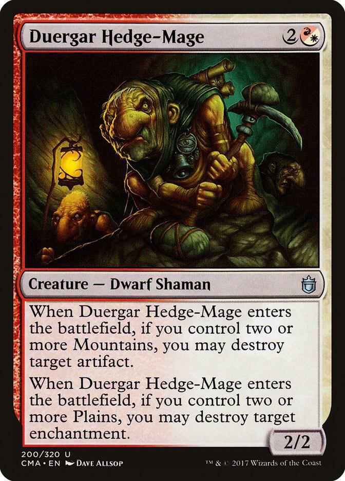 Duergar Hedge-Mage 200/320 (Commander Anthology)  | Good Games Morley