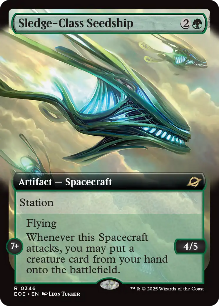 Sledge-Class Seedship (Extended Art) [Edge of Eternities] | Good Games Morley