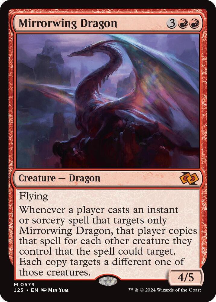 Mirrorwing Dragon 579/779 (Foundations Jumpstart)  | Good Games Morley