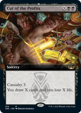 Cut of the Profits Extended Art 419/281 (Streets of New Capenna)  | Good Games Morley