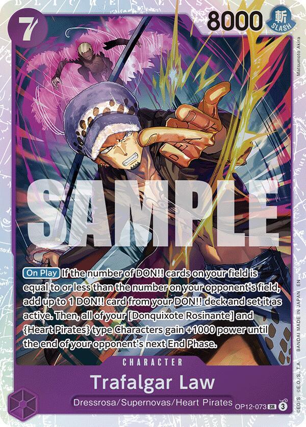 Trafalgar Law OP12-073 (Legacy of the Master)  - Foil | Good Games Morley