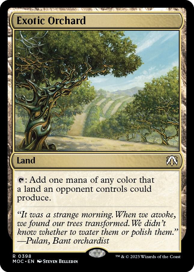 Exotic Orchard 398/444 (Commander: March of the Machine)  | Good Games Morley