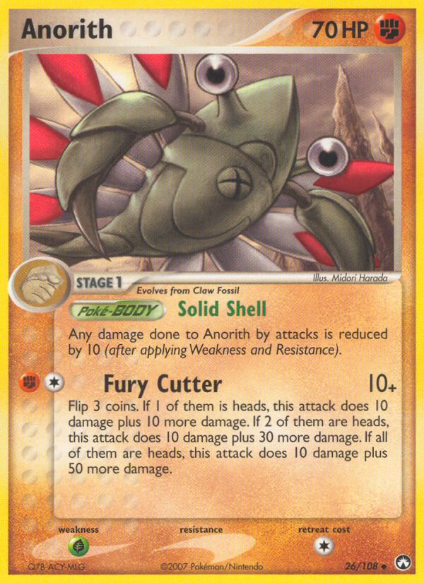 Anorith (26/108) [EX: Power Keepers] | Good Games Morley
