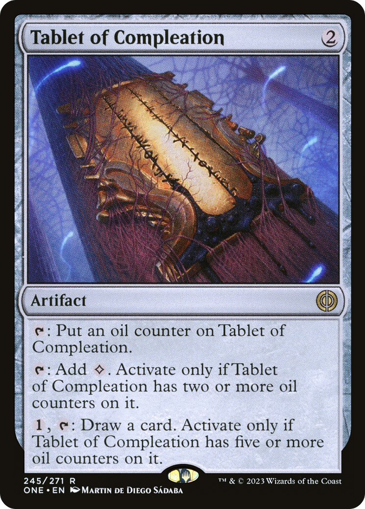 Tablet of Compleation [Phyrexia: All Will Be One] | Good Games Morley