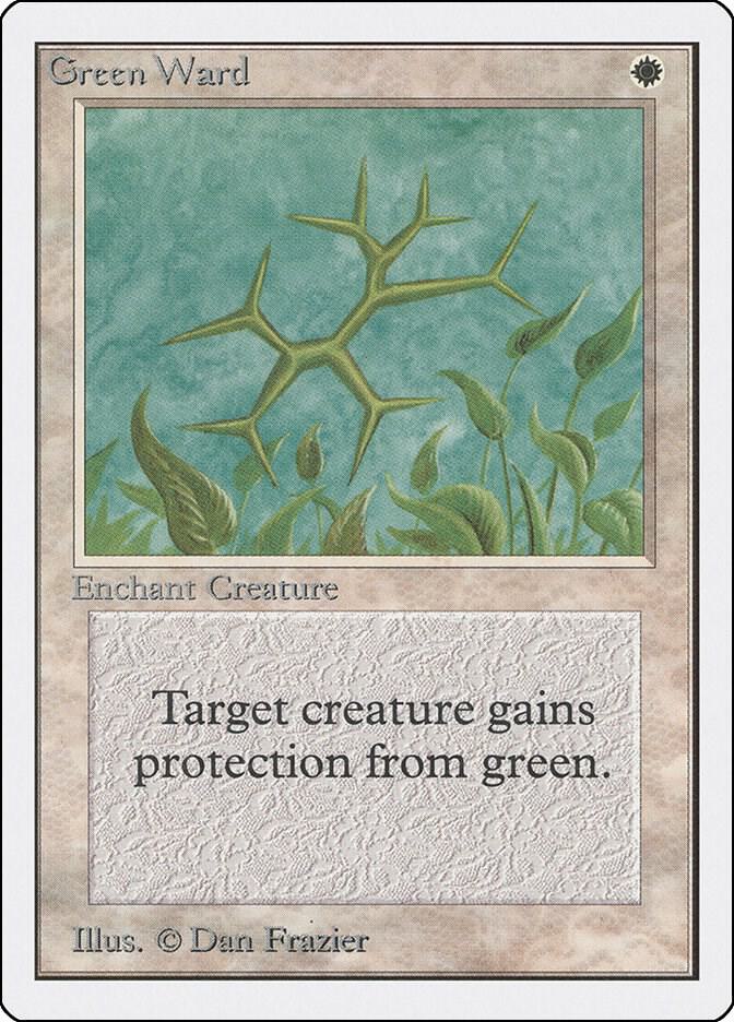Green Ward 21/302 (Unlimited Edition)  | Good Games Morley
