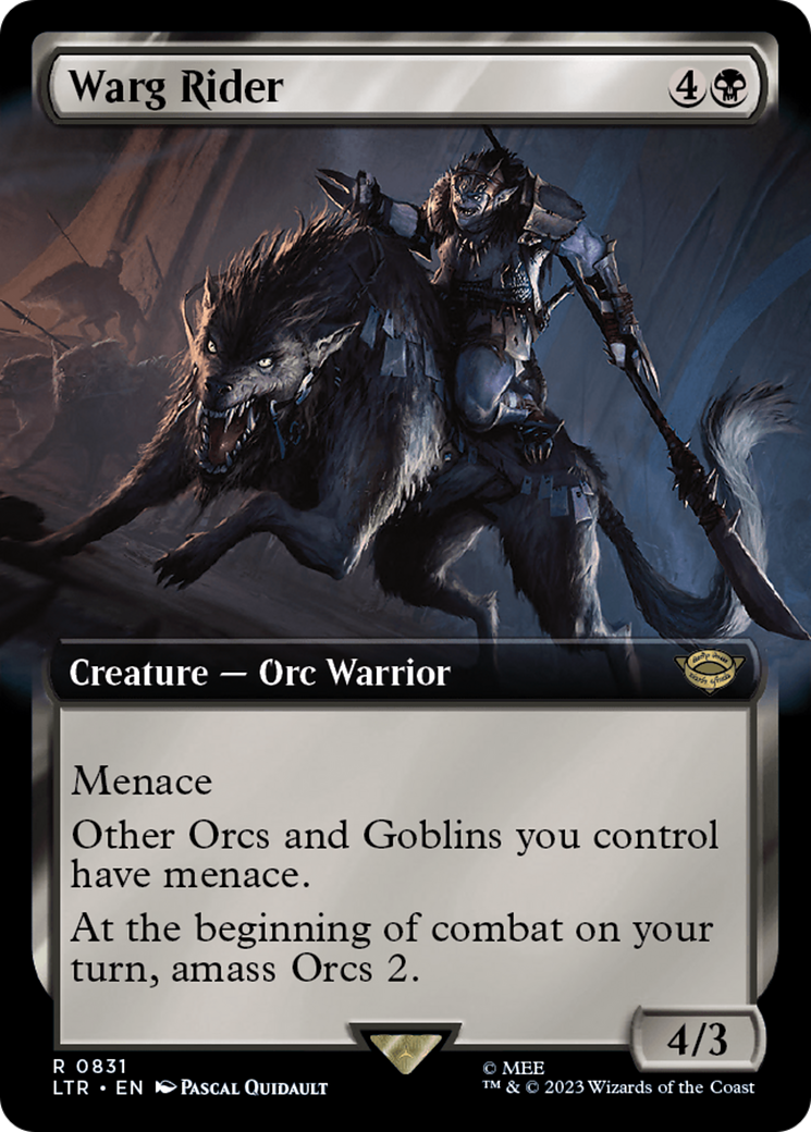 Warg Rider (Extended Art) [The Lord of the Rings: Tales of Middle-Earth] | Good Games Morley