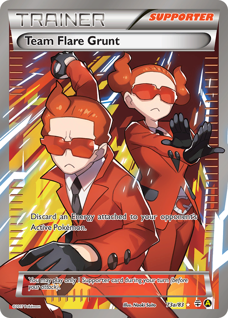 Team Flare Grunt (73a/83) [Alternate Art Promos] | Good Games Morley