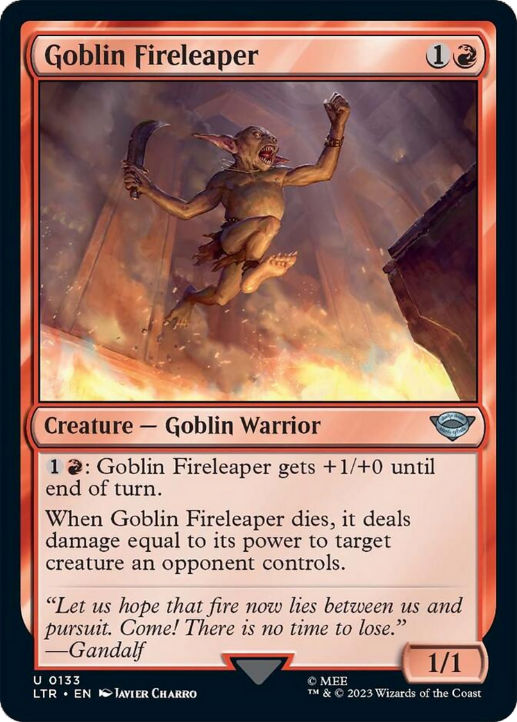 Goblin Fireleaper [The Lord of the Rings: Tales of Middle-Earth] | Good Games Morley