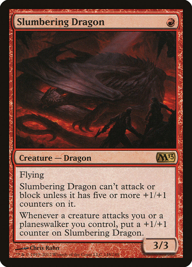 Slumbering Dragon 148/249 (Magic 2013 (M13))  | Good Games Morley