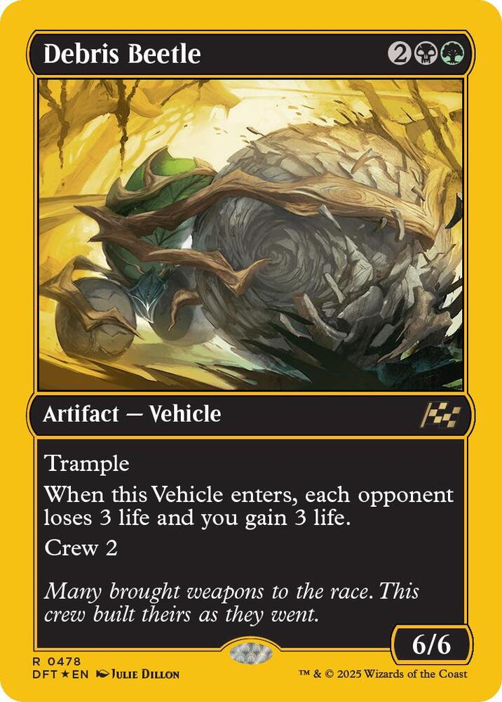 Debris Beetle 478/291 (Aetherdrift)  - First-Place Foil | Good Games Morley