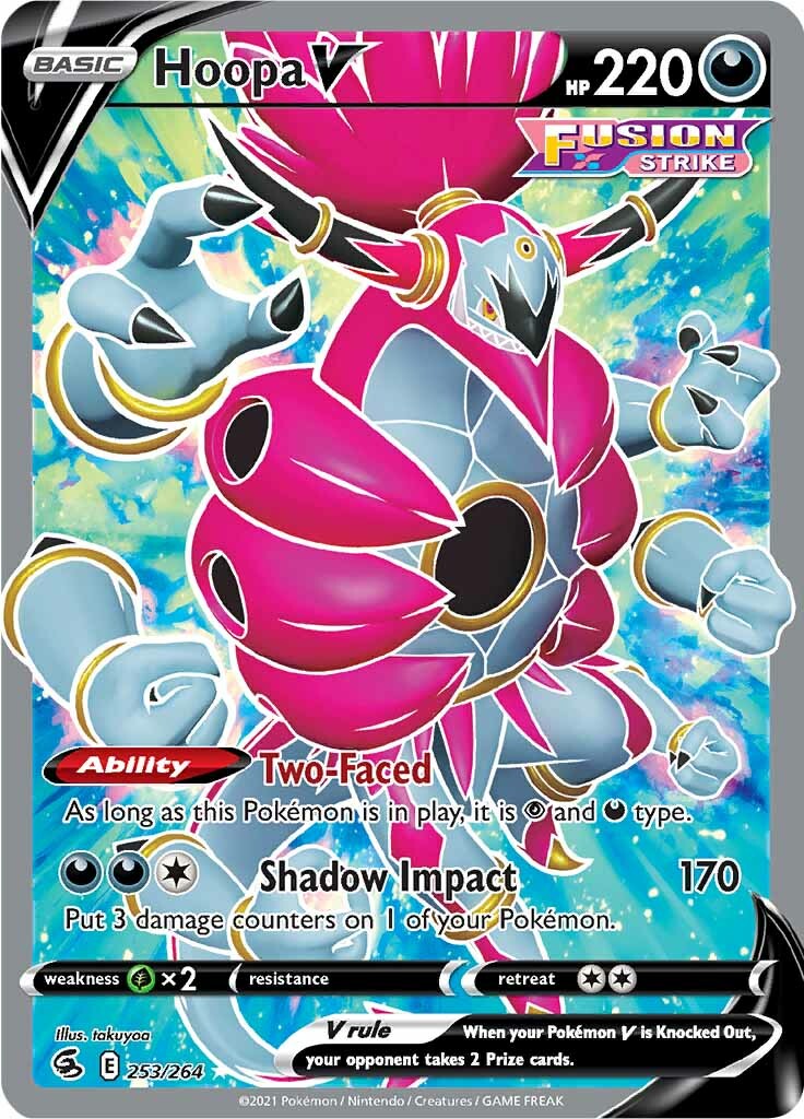 Hoopa V (253/264) [Sword & Shield: Fusion Strike] | Good Games Morley
