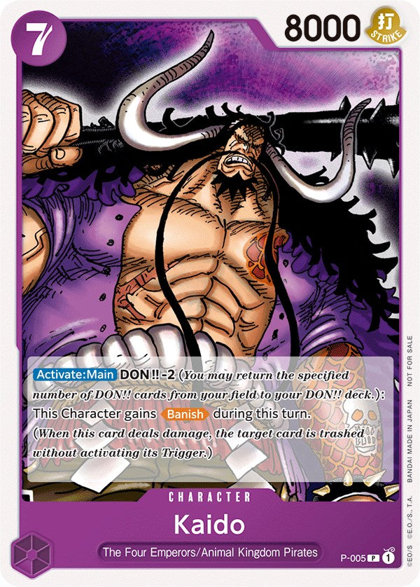Kaido (Promotion Pack 2022) [One Piece Promotion Cards] | Good Games Morley