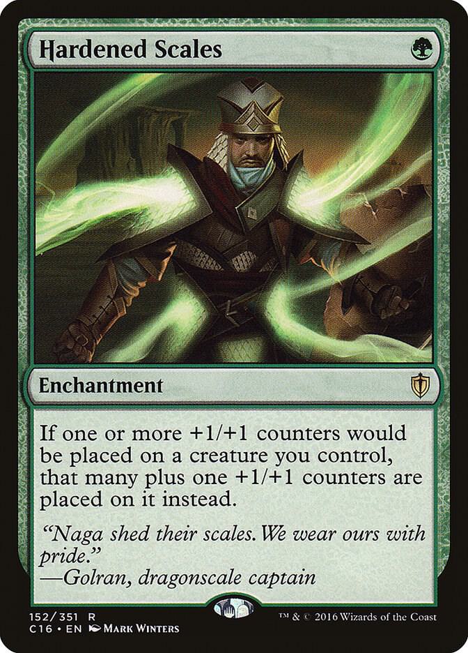 Hardened Scales 152/351 (Commander 2016)  | Good Games Morley