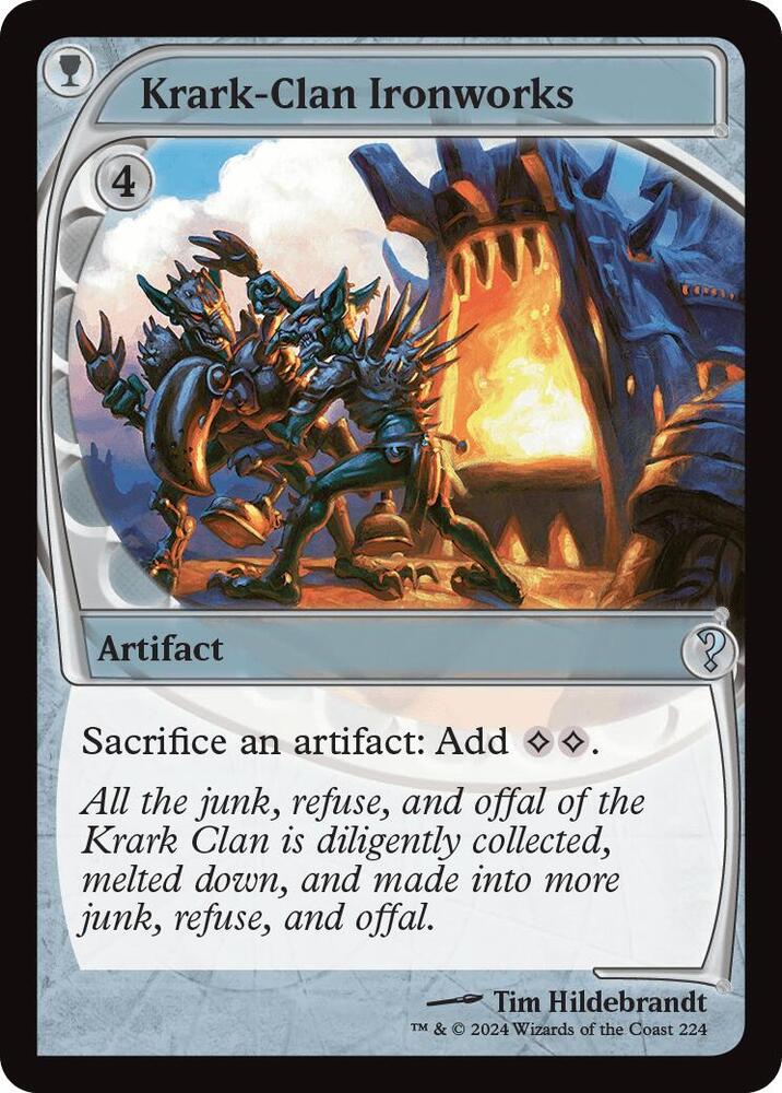 Krark Clan Ironworks 224 (Mystery Booster 2)  - Future Sight | Good Games Morley