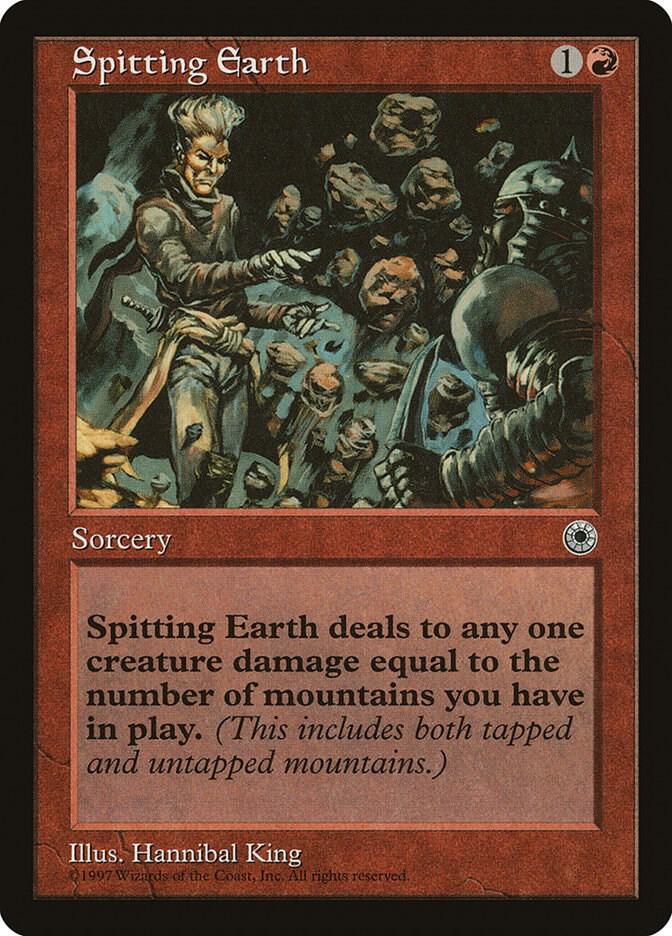 Spitting Earth 150/243 (Portal)  | Good Games Morley