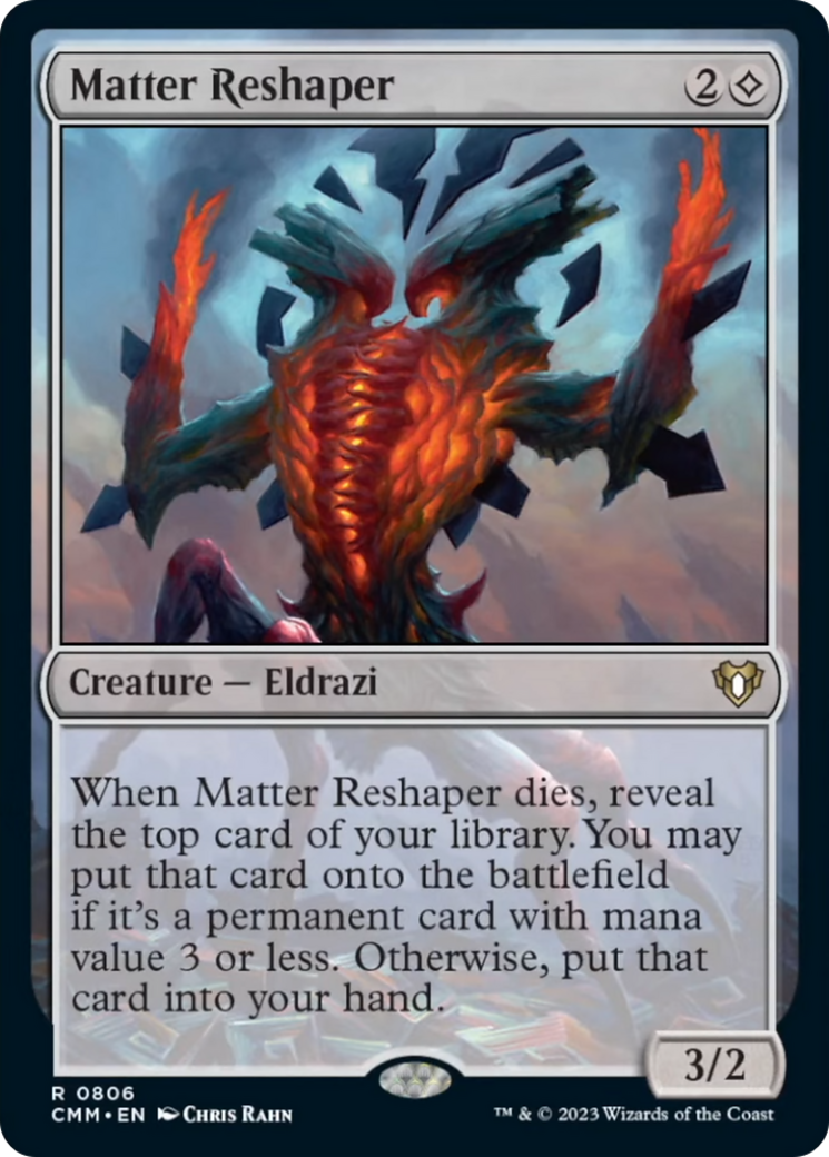 Matter Reshaper [Commander Masters] | Good Games Morley