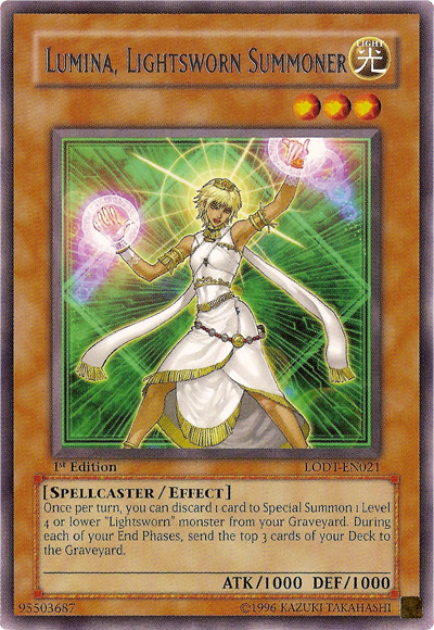 Lumina, Lightsworn Summoner [LODT-EN021] Rare | Good Games Morley