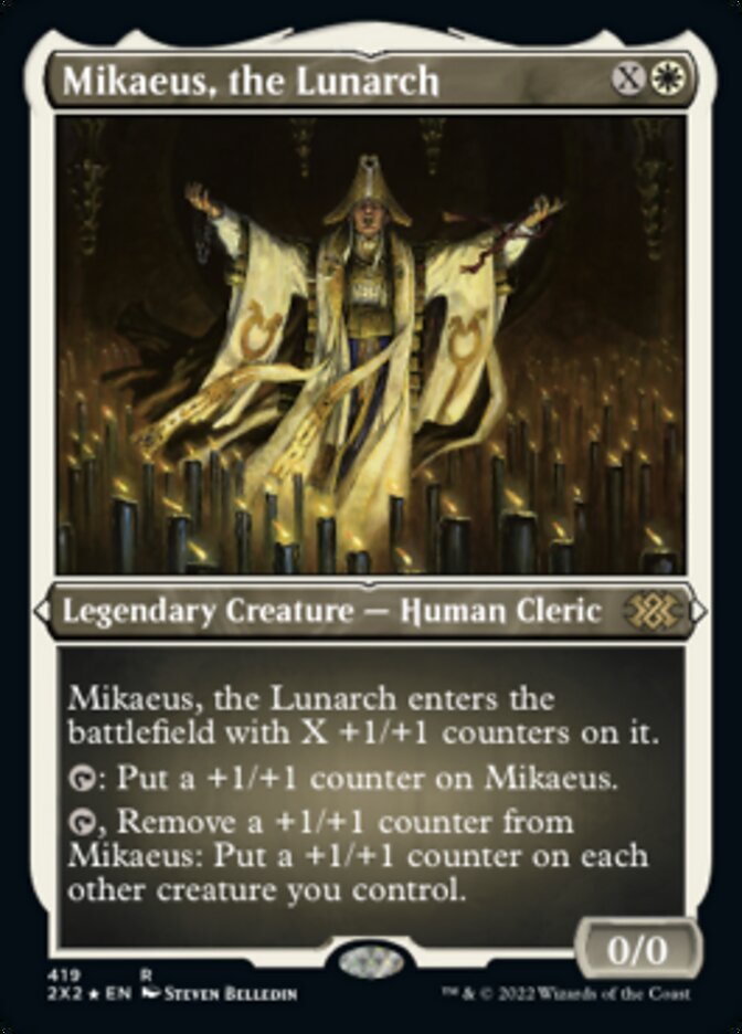 Mikaeus, the Lunarch (Foil Etched) [Double Masters 2022] | Good Games Morley