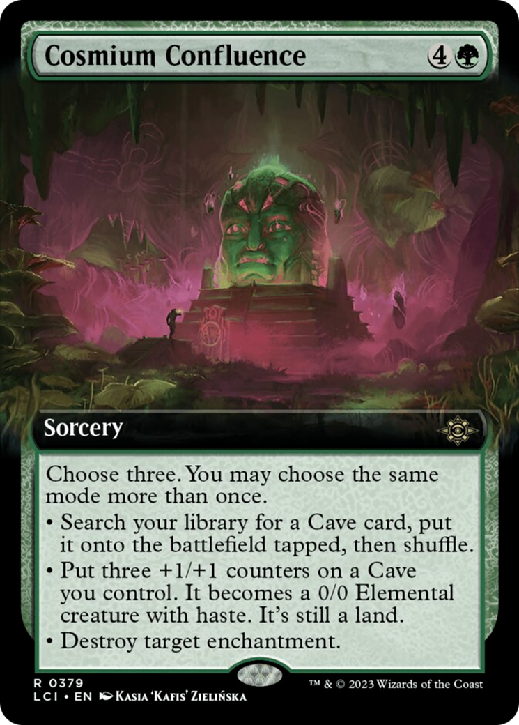 Cosmium Confluence (Extended Art) [The Lost Caverns of Ixalan] | Good Games Morley