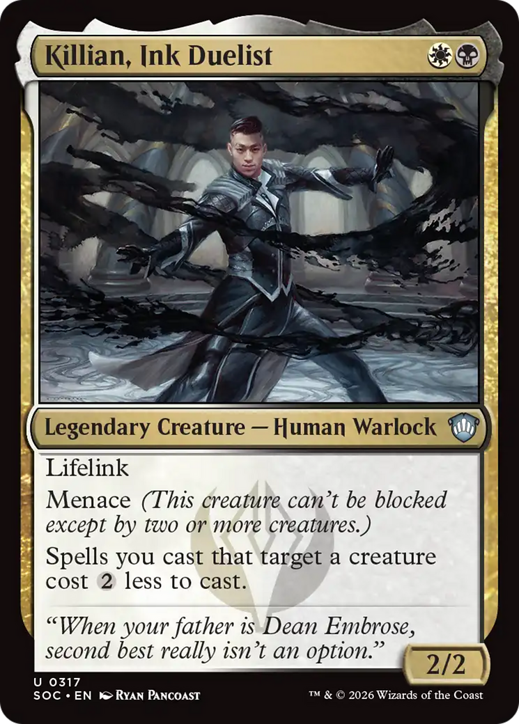 Killian, Ink Duelist [Secrets of Strixhaven Commander] | Good Games Morley