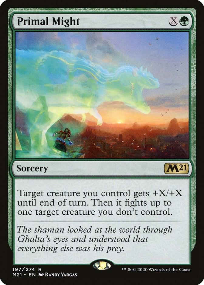 Primal Might 197/274 (Core Set 2021)  - Foil | Good Games Morley