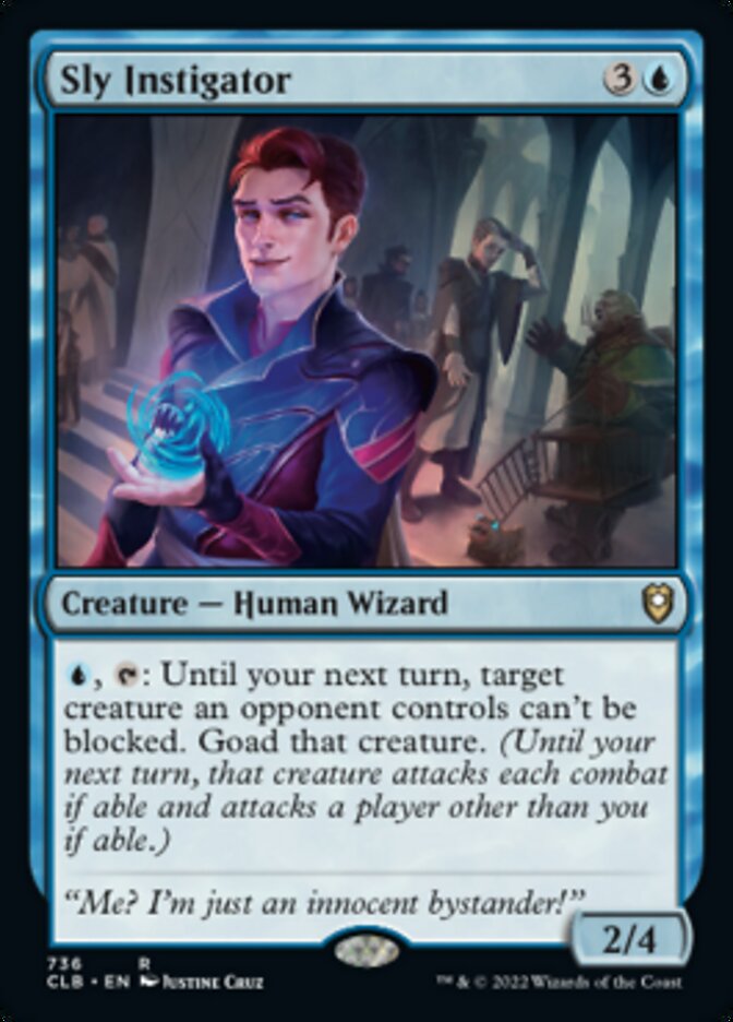 Sly Instigator [Commander Legends: Battle for Baldur's Gate] | Good Games Morley