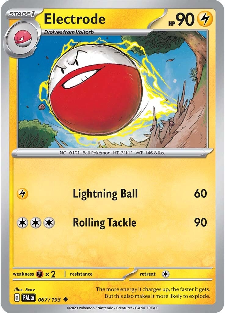 Electrode (067/193) [Scarlet & Violet: Paldea Evolved] | Good Games Morley