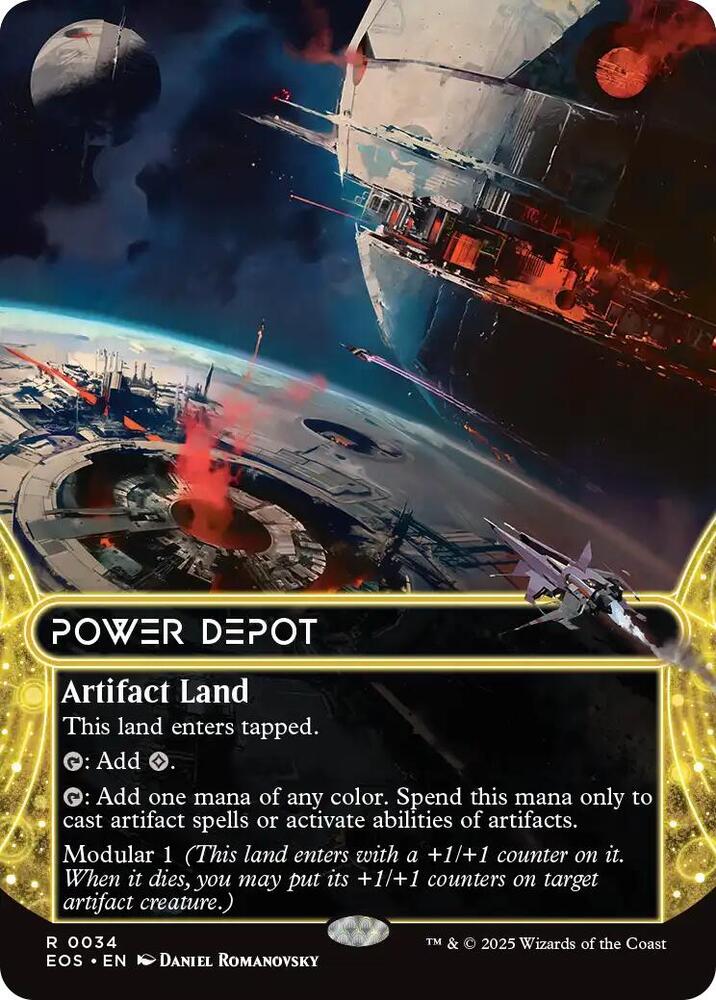 Power Depot  34/45 (Edge of Eternities: Stellar Sights)  - Borderless | Good Games Morley