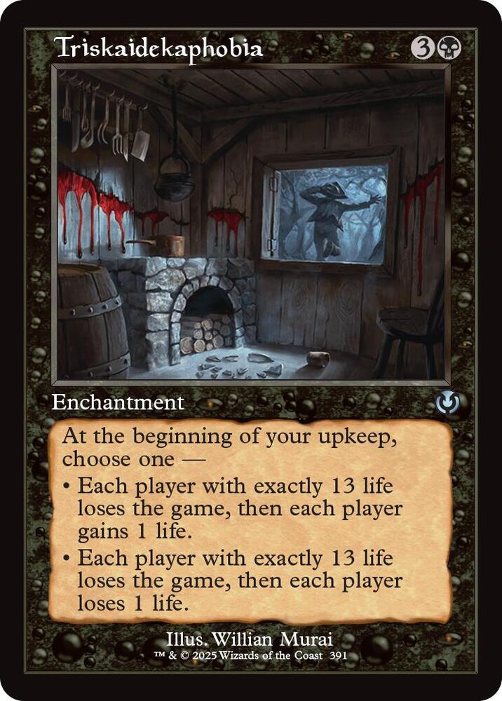 Triskaidekaphobia 391/287 (Innistrad Remastered)  - Retro | Good Games Morley