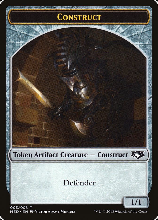 Construct Token (3) [Mythic Edition Tokens] | Good Games Morley