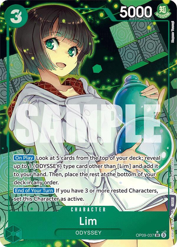 Lim OP09-037 (Emperors in the New World)  - Alternate Art Foil | Good Games Morley