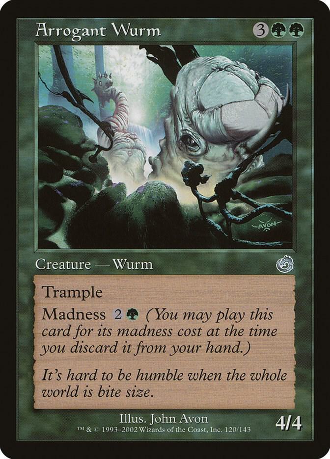 Arrogant Wurm 120/143 (Torment)  | Good Games Morley