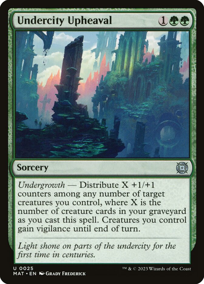Undercity Upheaval 25/50 (March of the Machine: The Aftermath)  | Good Games Morley