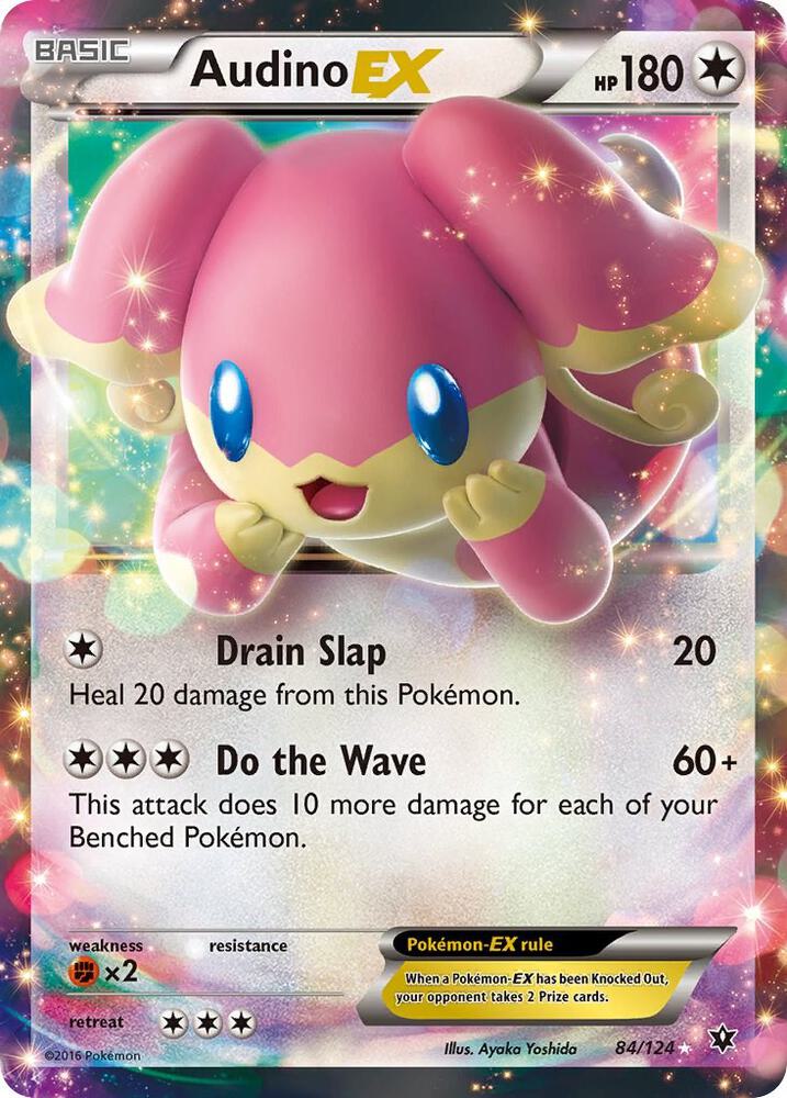 Audino EX 84/124 (XY - Fates Collide)  - Holofoil | Good Games Morley