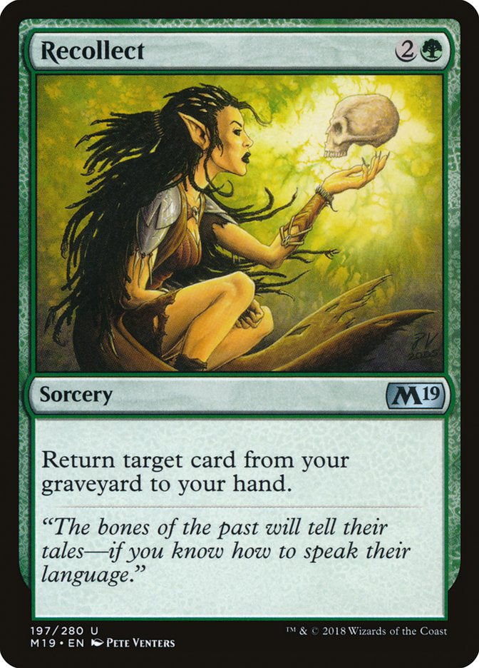 Recollect 197/280 (Core Set 2019)  | Good Games Morley