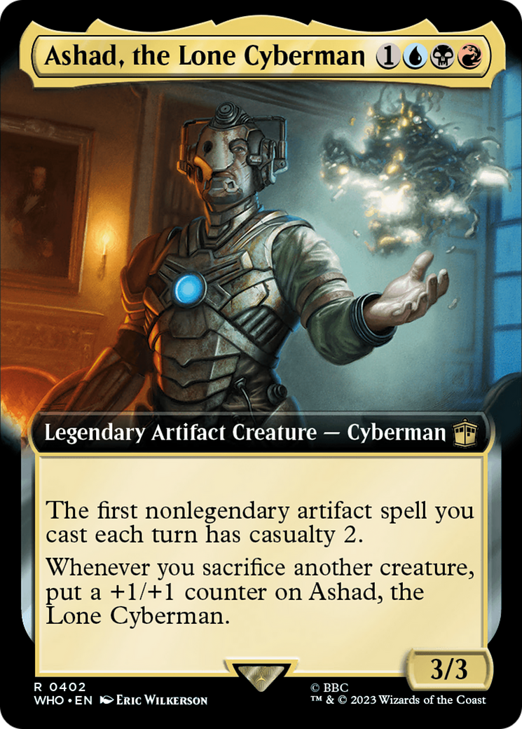 Ashad, the Lone Cyberman (Extended Art) [Doctor Who] | Good Games Morley