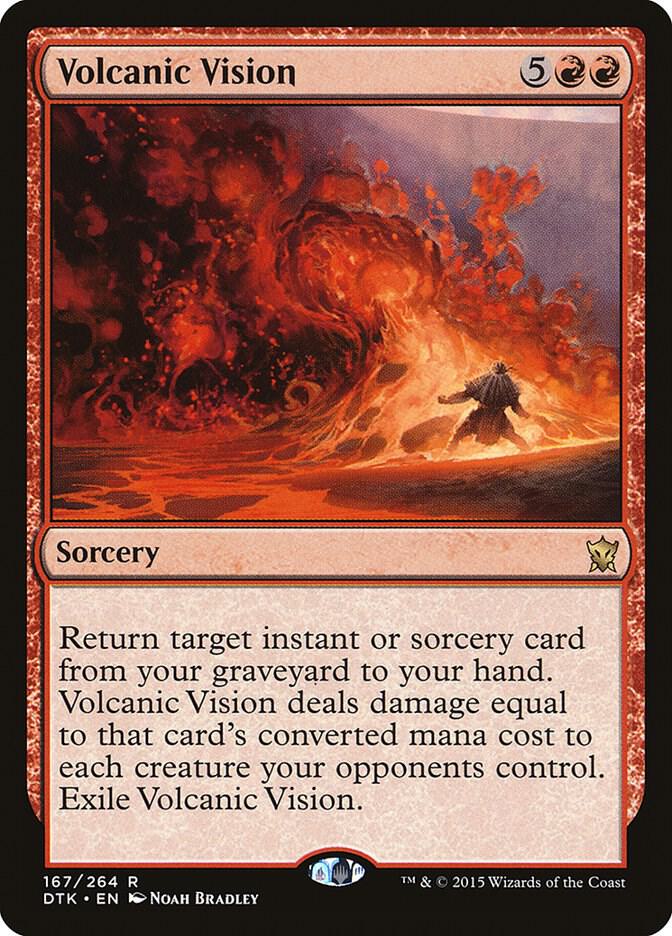 Volcanic Vision 167/264 (Dragons of Tarkir)  | Good Games Morley