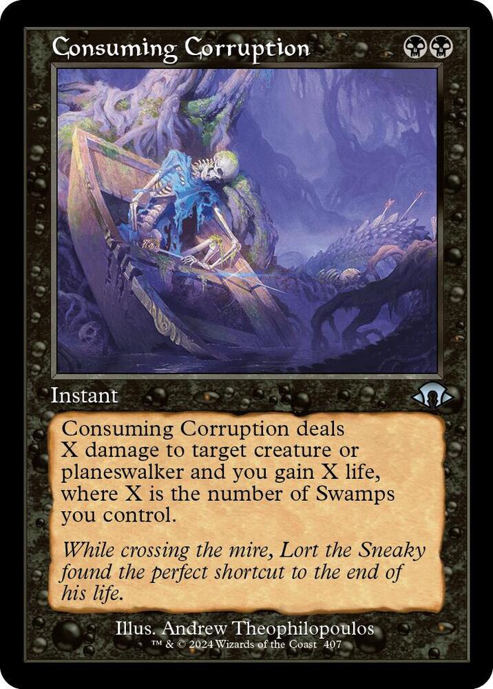Consuming Corruption 407/319 (Modern Horizons 3)  - Retro Foil | Good Games Morley