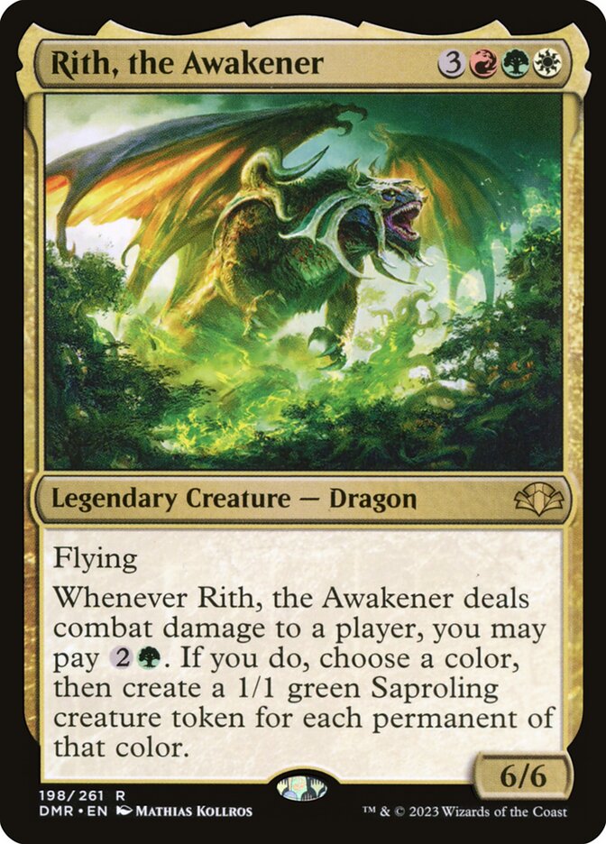 Rith, the Awakener 198/261 (Dominaria Remastered)  - Foil | Good Games Morley