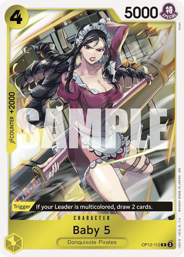 Baby 5 OP12-112 (Legacy of the Master)  - Foil | Good Games Morley
