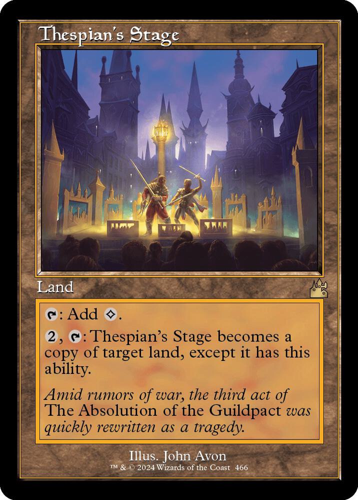 Thespians Stage 466/291 (Ravnica Remastered)  - Retro | Good Games Morley